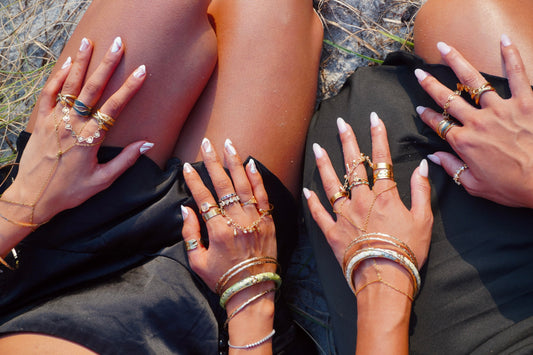 Lina Double Ring Chain