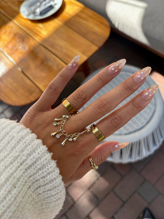 Lina Double Ring Chain